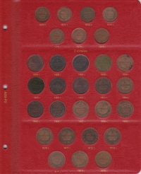 Альбом для монет периода правления Николая II (1894-1917) - 2