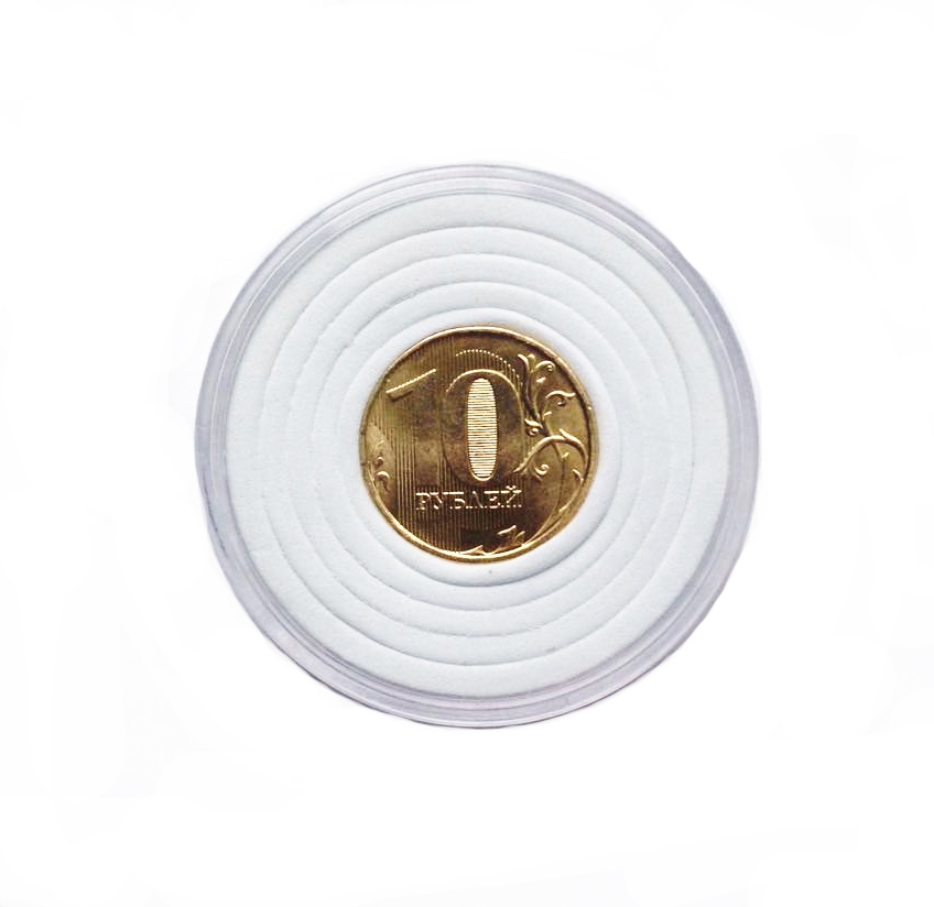 Универсальные капсулы для монет  (белые) (GC)